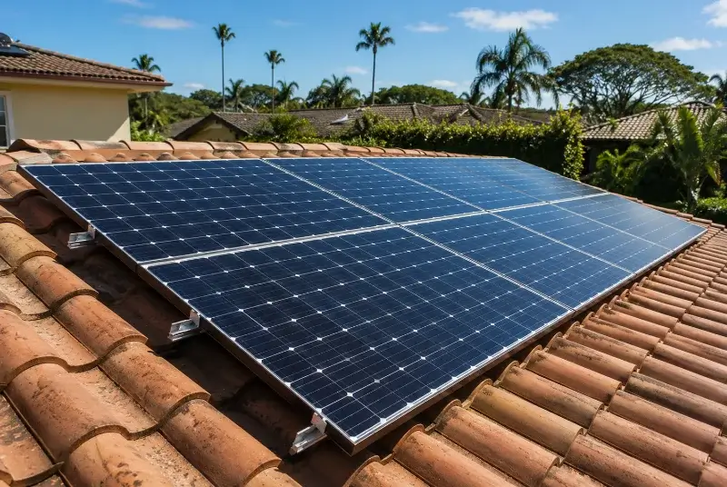 Installation de panneaux solaires à Valence